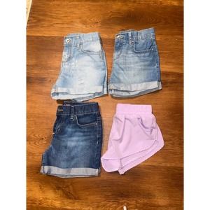 Girls Shorts - size 10 - Bundle of 4 pair